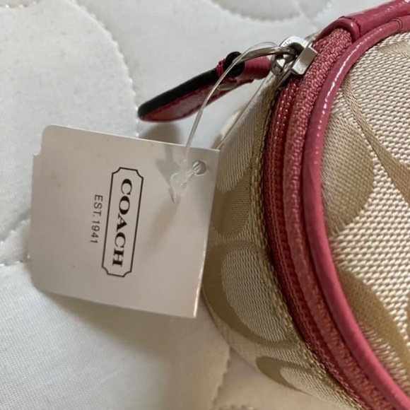 NWT Rare Coach Beauty Jewelry Cosmetic Pouch Case - Picture 3 of 10